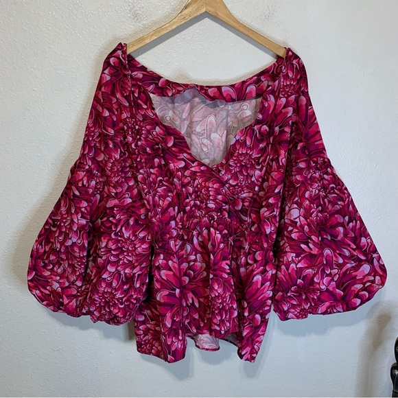 Kika Vargas Tops - Kika Vargas Plus Size Target collaboration Long sleeve Blouse Women’s 3X